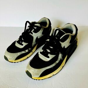Nike Air Max 90 Essential Wolf Gray Black 537384-053 Men's US 9.5